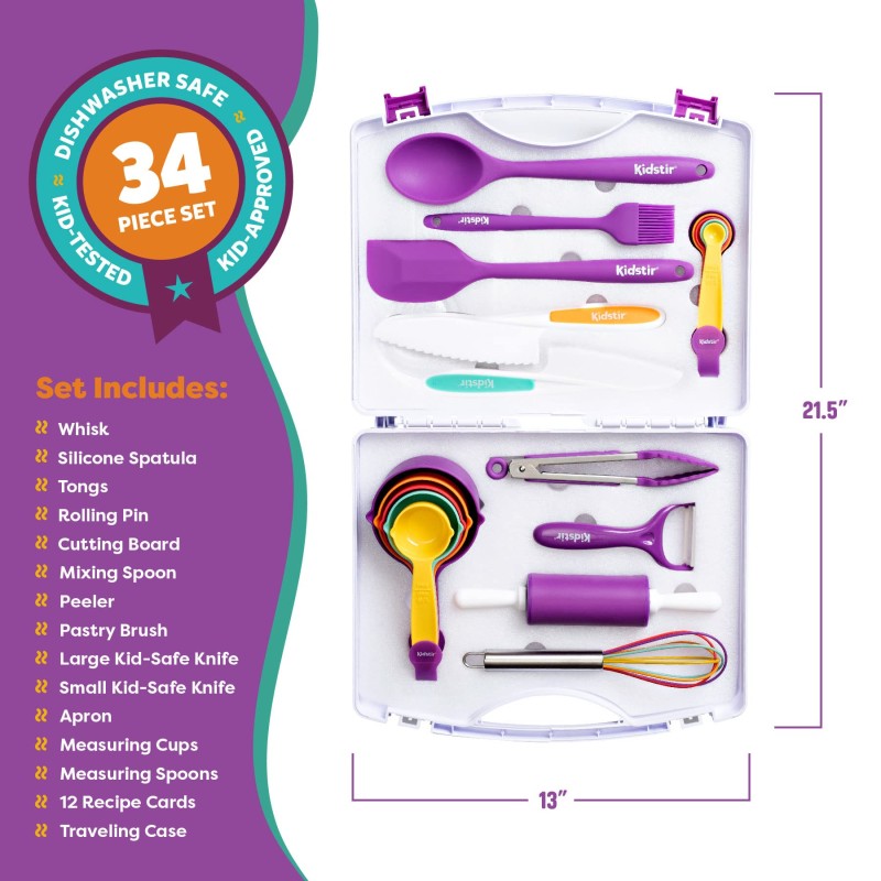 Safe Knife Set Factory - Mini Cooking Tools & Organizer Carrying Case