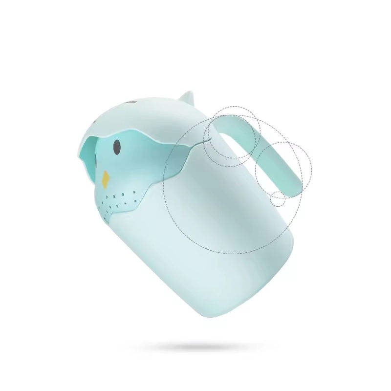 Baby Bath Hair Rinse Cup Manufacturer - Good Quality Elegant Silicone Cup Wash