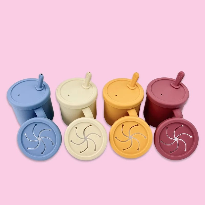 Baby Gift Set Factory - 2024 New BPA Free Silicone Feeding Set Cartoon Plate