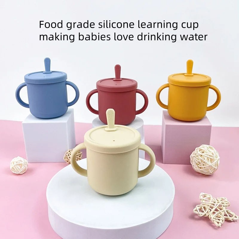 Baby Gift Set Factory - 2024 New BPA Free Silicone Feeding Set Cartoon Plate