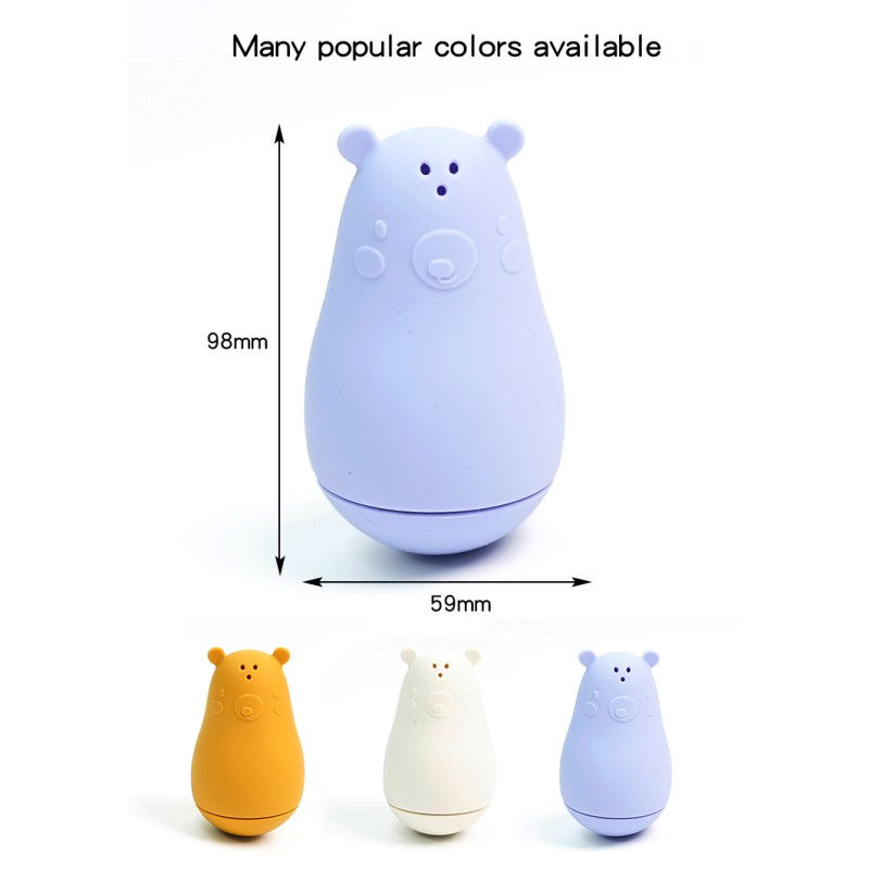 Cognitive Floating Fish Bath Toy Factory - Non-toxic Eco-friendly Silicone Fun Toy