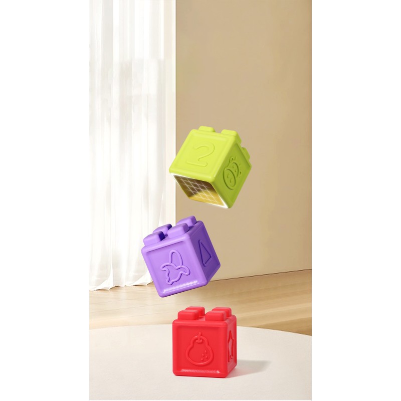 Educational Silicone Stacker Toy Manufacturer - Ball-Shaped Model Building Blocks