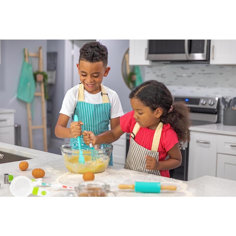 Mini Role Play Kitchen Toys Factory - BPA-Free Cookware Utensils Gift Set
