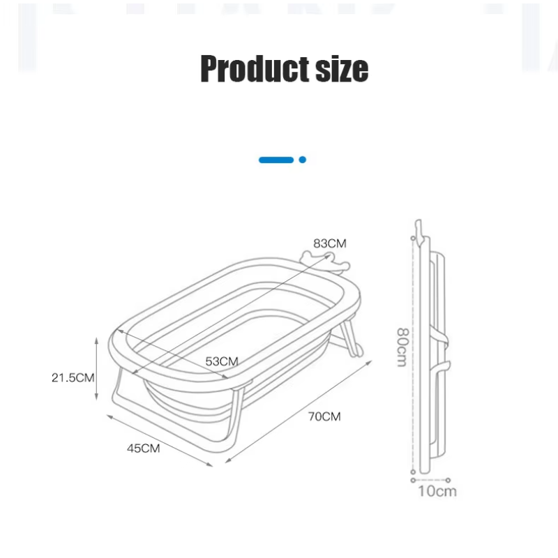 Portable Baby Bath Tub Manufacturer - Foldable Silicone SPA Stand Collapsible