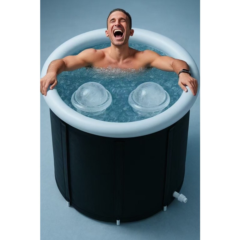 Large Ice Bath Mold Factory - 5-Pound Giant Ice Cube Tray Commercial Home