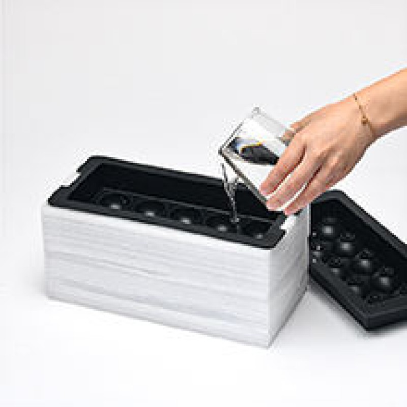 Silicone Ice Cube Tray Manufacturer - 10 Cavity Clear Crystal Ball Wine Whiskey Mold