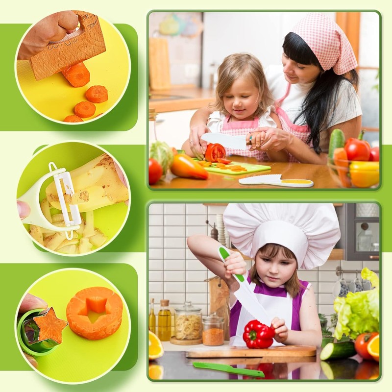 BPA-Free Kid Safe Cooking Tool Factory - Toddler Kitchen Tools with Gloves