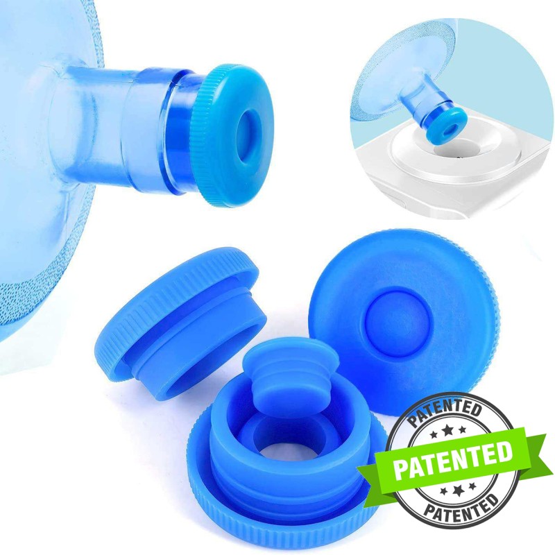 5 Gallon Silicone Water Jug Cap Factory - BPA-Free 55mm Non-Spill Replacement Lids