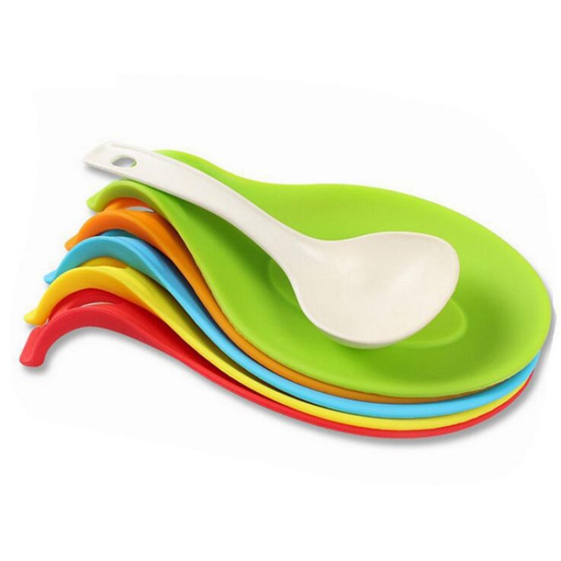 Kitchen Spoon Rest Factory - Soft Silicone Soup Rest Utensil Holder
