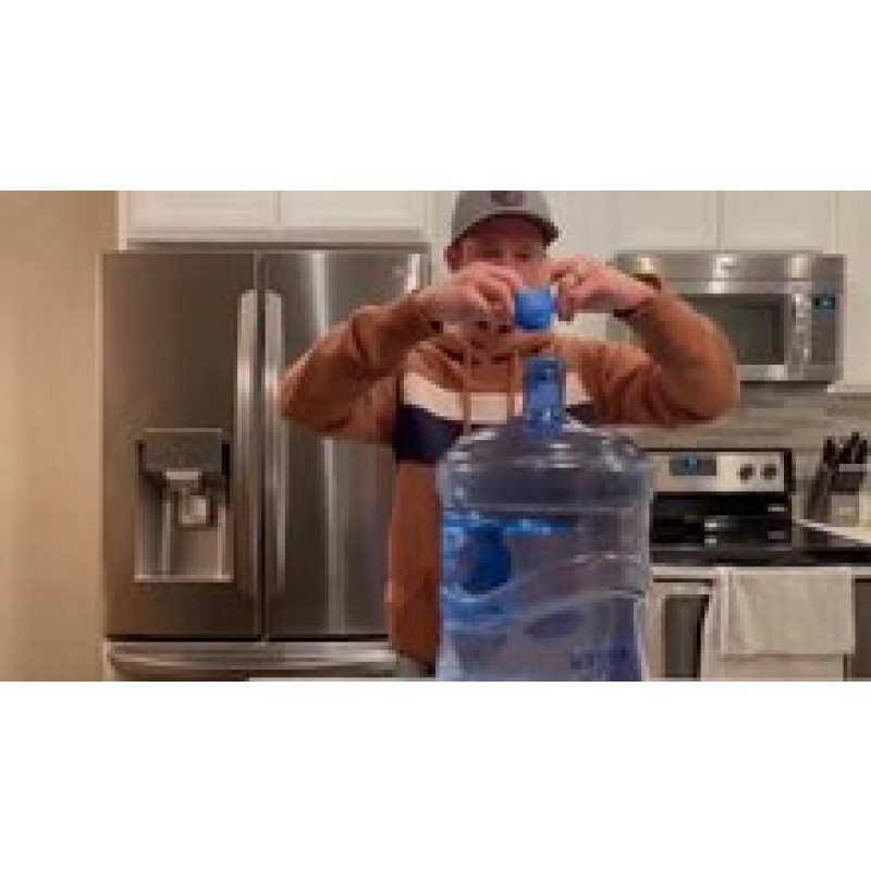 5 Gallon Silicone Water Bottle Cap Manufacturer - Non Spill 55mm Reusable Cover