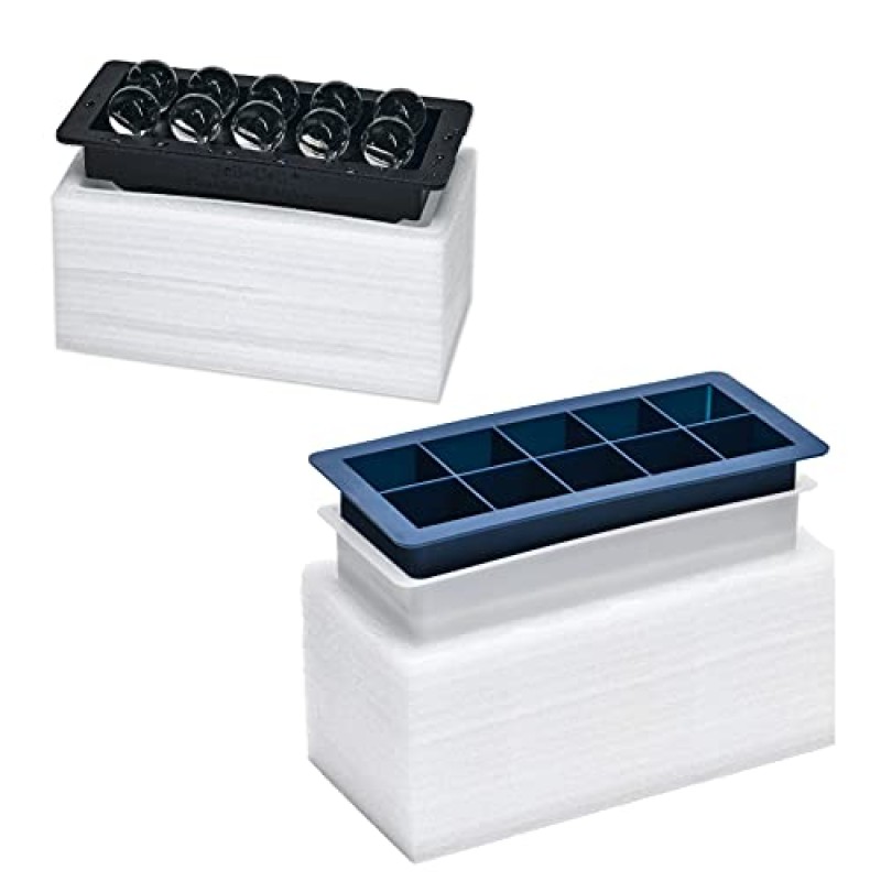 Silicone Clear Crystal Ice Cube Mold Manufacturer - Easy Release Whiskey Design