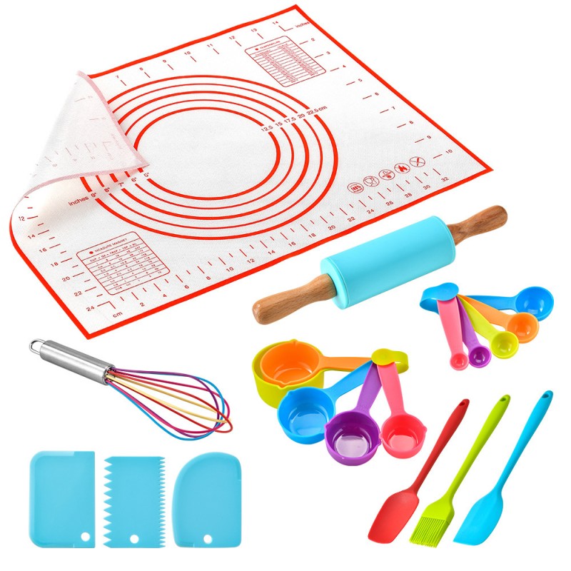 Food Grade Kids Cookware Set Manufacturer - Safe Baking Cake Kit Tools Accessories