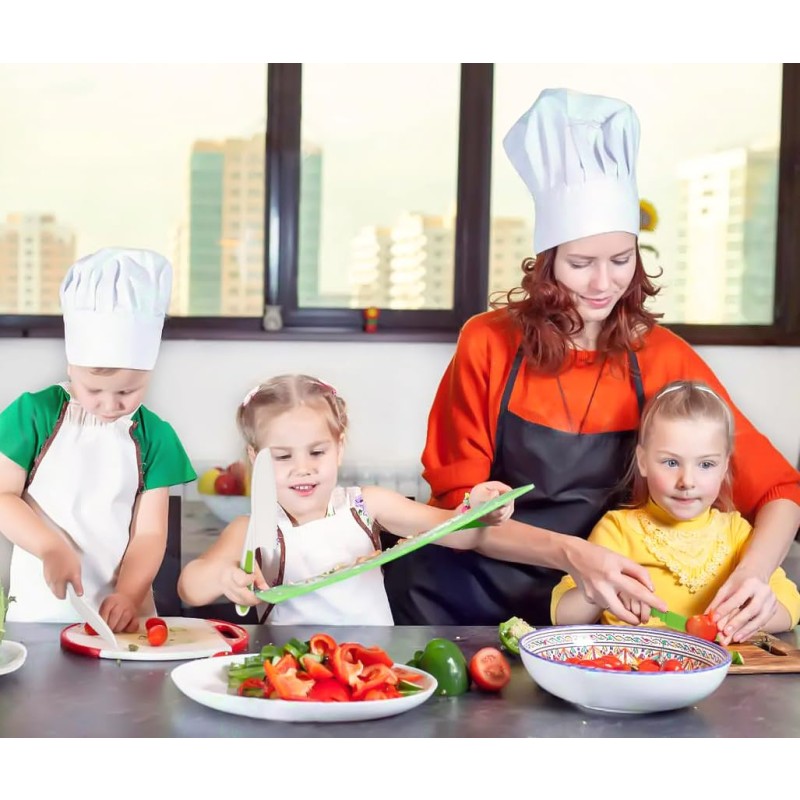 Kids Cooking Tools Set Manufacturer - Safe Knives & Crinkle Cutter Board Toddler