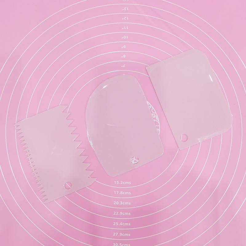 Food Grade PP Plastic Dough Scraper Manufacturer - Customizable Logo Pastry Cutter