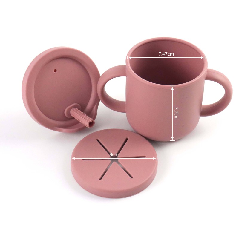 Collapsible Silicone Sippy Cup Manufacturer - Custom BPA Free Folding Slow Flow