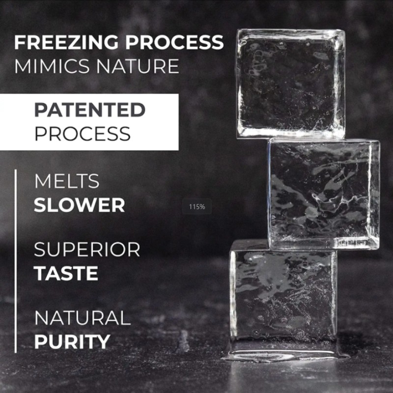 Mini Ice Cube Mold Manufacturer - 21 Cavity Small Square Clear Block Maker Machine