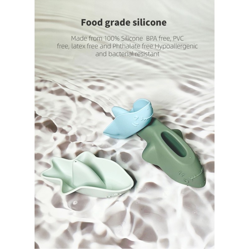 Baby Bath Toys Manufacturer - Swimming Cartoon Animal Whale Turtle Duck Set