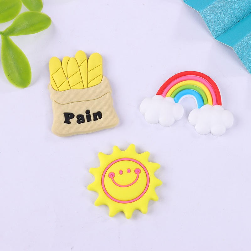 Custom Logo Fridge Magnet Factory - 2D 3D Cartoon Letter Rubber PVC Magnetic