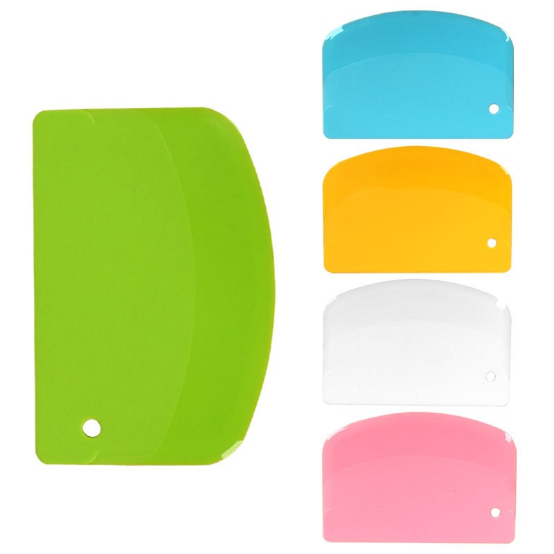 Flexible Plastic Dough Cutter Factory - Wholesale Baking Scraper Slicer Tool Set