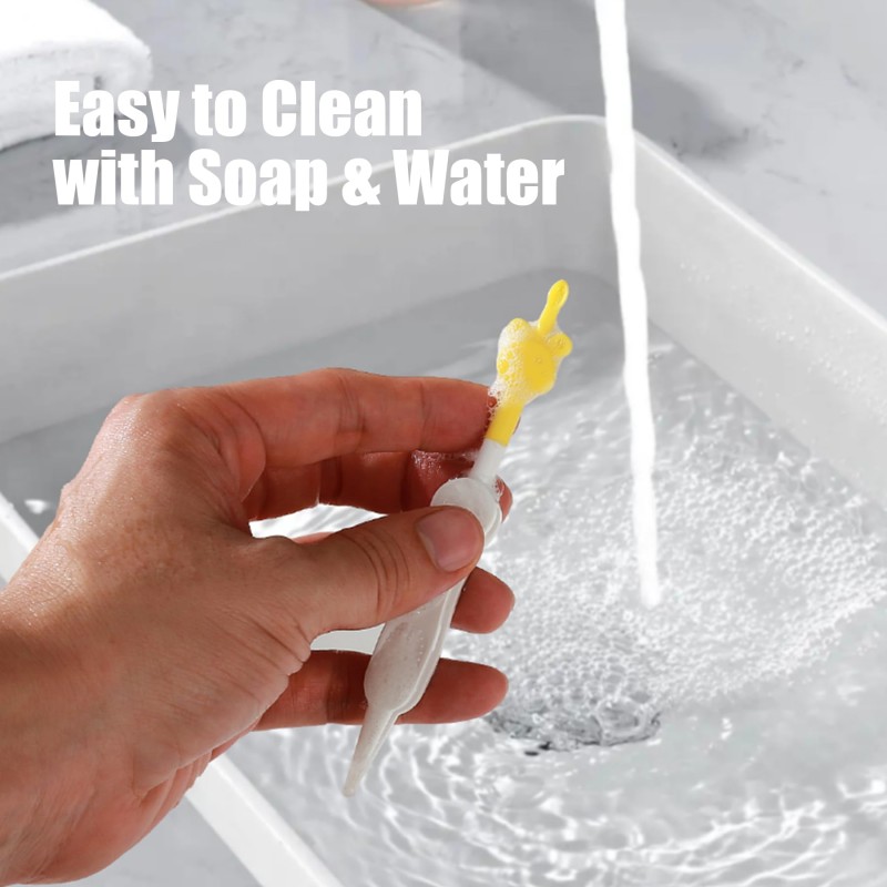 Professional Baby Nose Cleaner Factory - 2 Pack Silicone Ear Wax Remover Tool