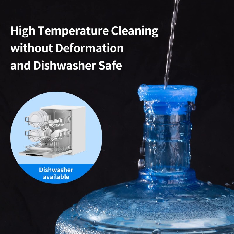 Wholesale Custom Silicone Water Jug Cap Manufacturer - 5 Gallon Reusable Leak Proof