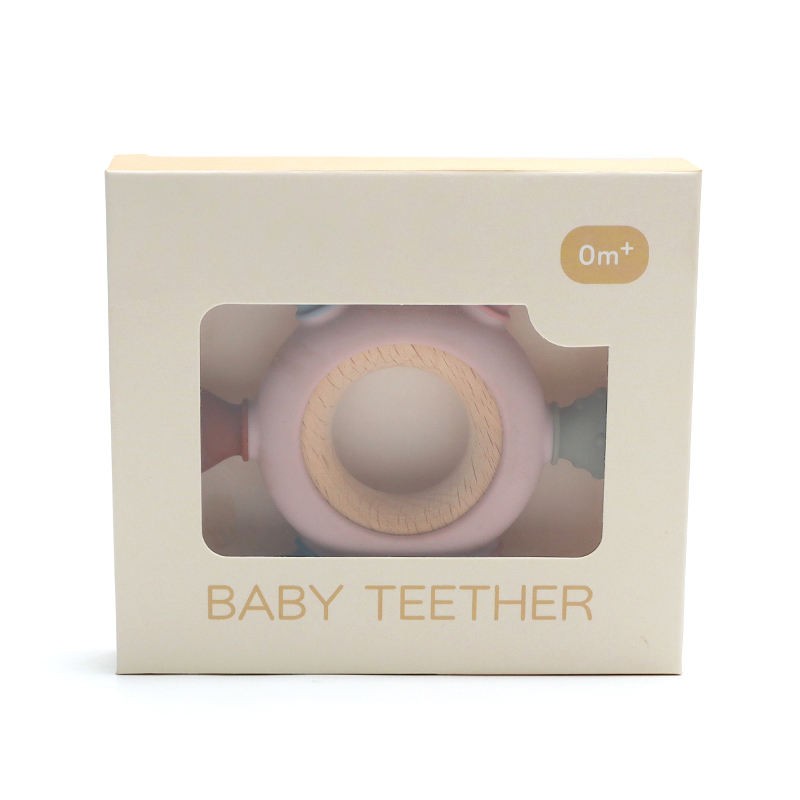 Unicorn Silicone Teether Manufacturer - Fun Beaded Key Design BPA-Free Food Grade