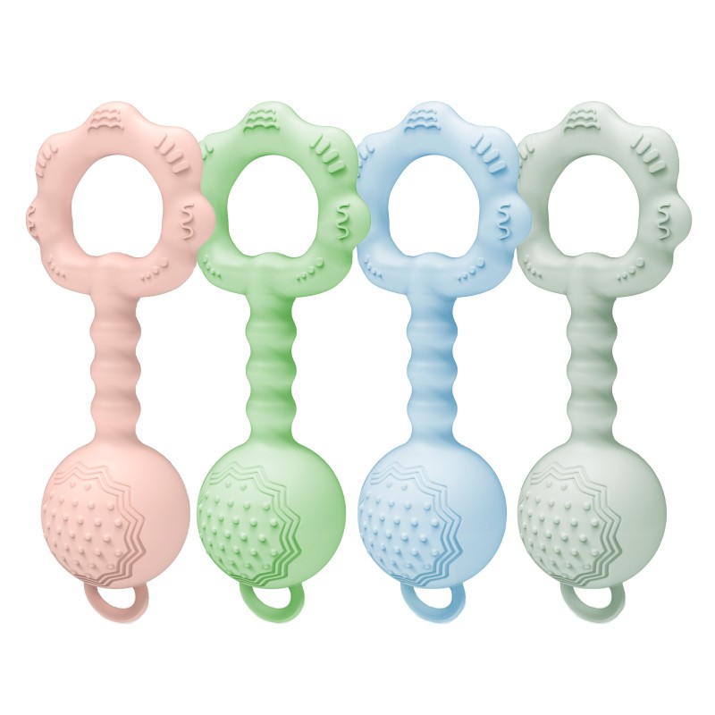 Premium Baby Teether Set Factory - 2025 BPA-Free Food Grade Silicone Custom Logo