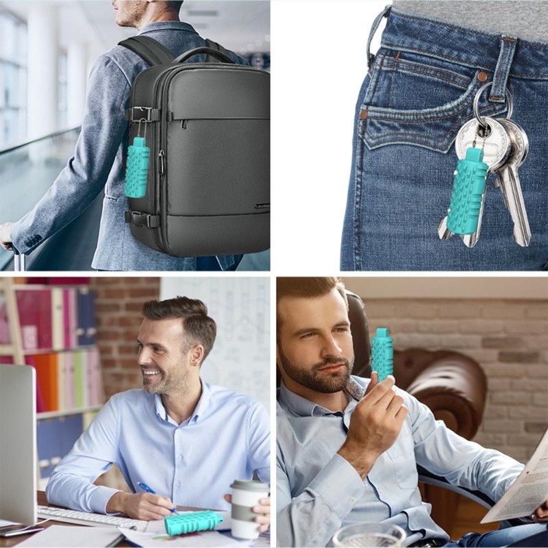 Spiky Fidget Keychain Factory - Anxiety Relief Sensory Toy for Adults Office