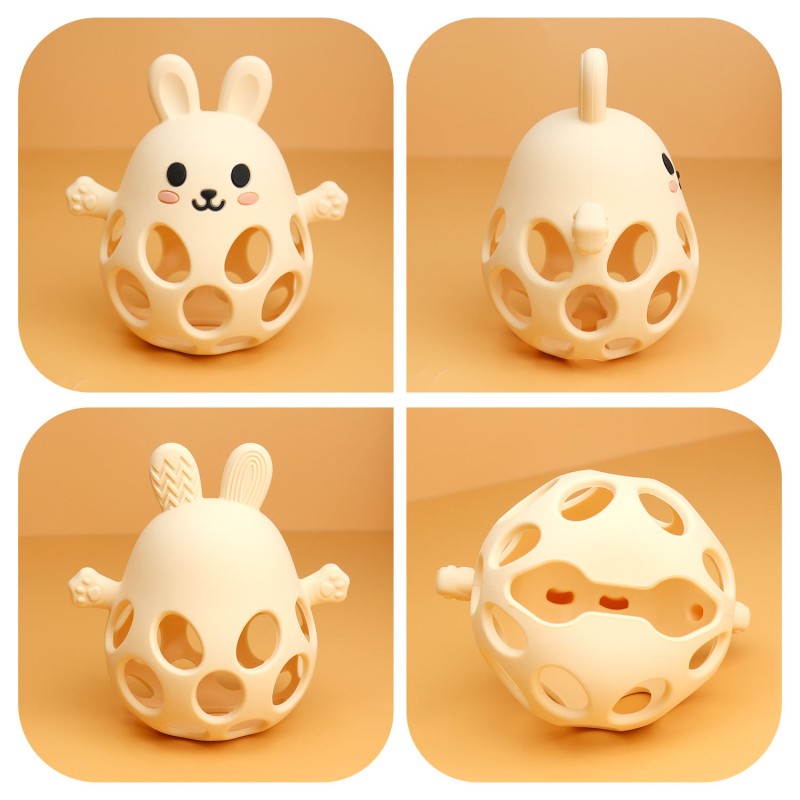 Baby Teething Mitten Factory - Custom Logo BPA Free Anti Dropping Wrist Hand