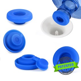 Eco-Friendly Silicone Water Jug Cap Factory - Custom Strong Sealing No Spill Cap
