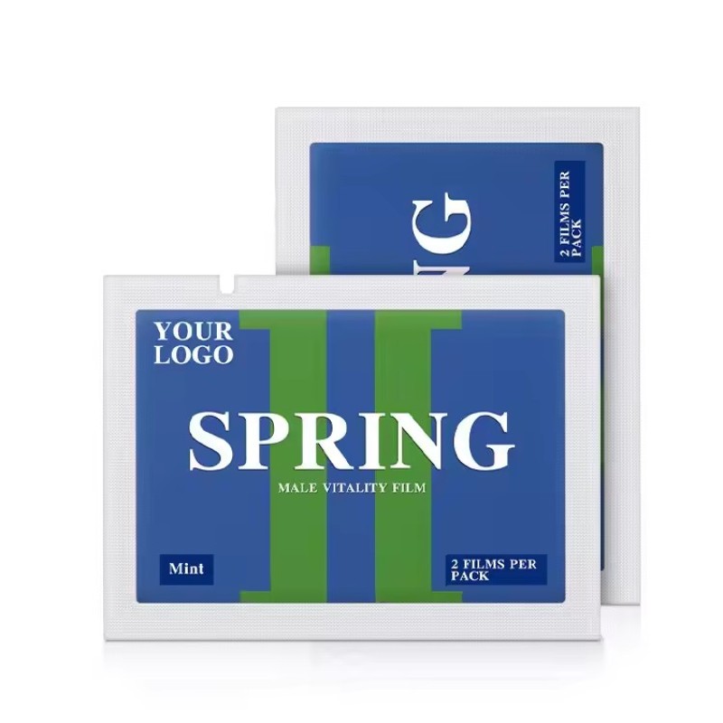 Private Label Male Supplement Ginseng Mint Slice for Men Maca Power Sliced Men Energy Mint Film