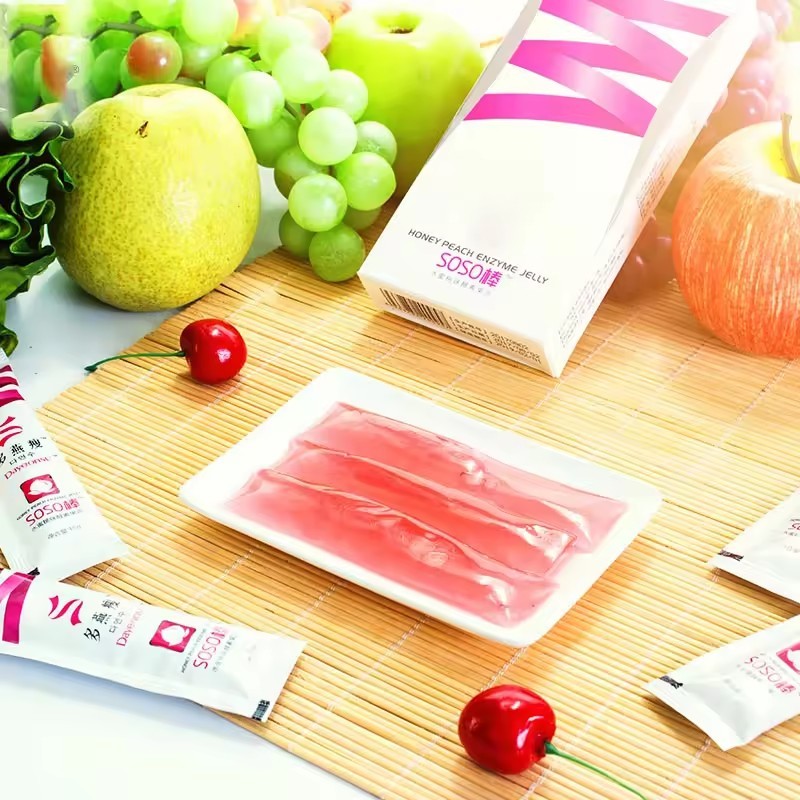 OEM/ODM Vegan Weight Loss Supplement Promote Digestion Flat Belly Vegetable Fruit Detox Jelly