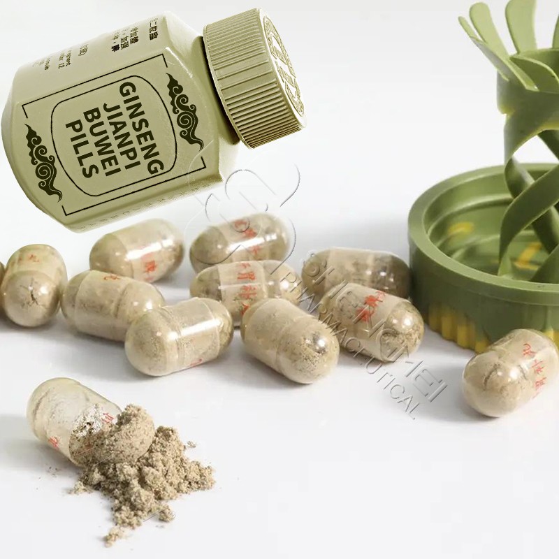 Natural Herbal Ginseng Kianpi Pills Digestive Enzyme Health Weight Gain Tablets Supplements for Women