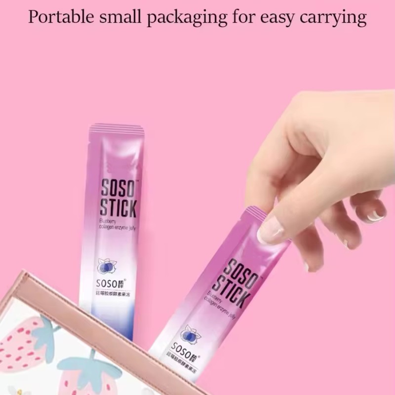 OEM ODM Sugar Free Healthcare Dietary Customized Vitamin Improves Skin Condition Enzyme Probiotic Jellys