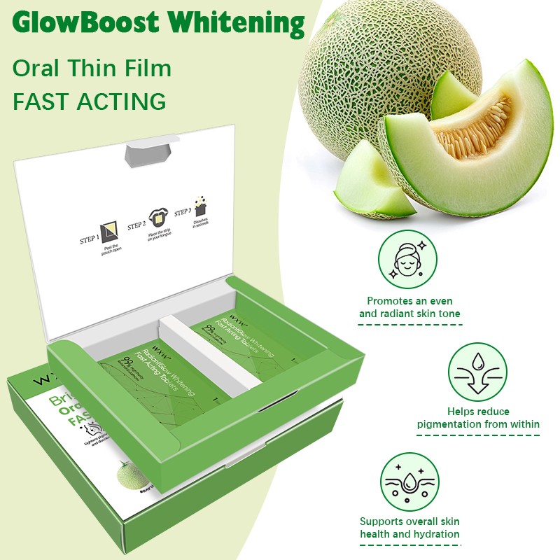 Vitamins and Supplements BrightPearl Whitening Oral Thin Film for Skin Whitening Strips