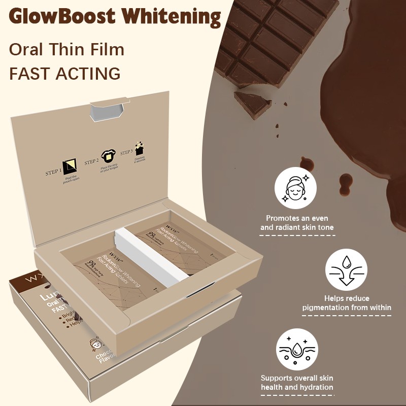 Nutritional Supplement WXW  Private Whitening Strips  BrightPearl Whitening Oral Thin Film to Fast Acting Lighten the Skin