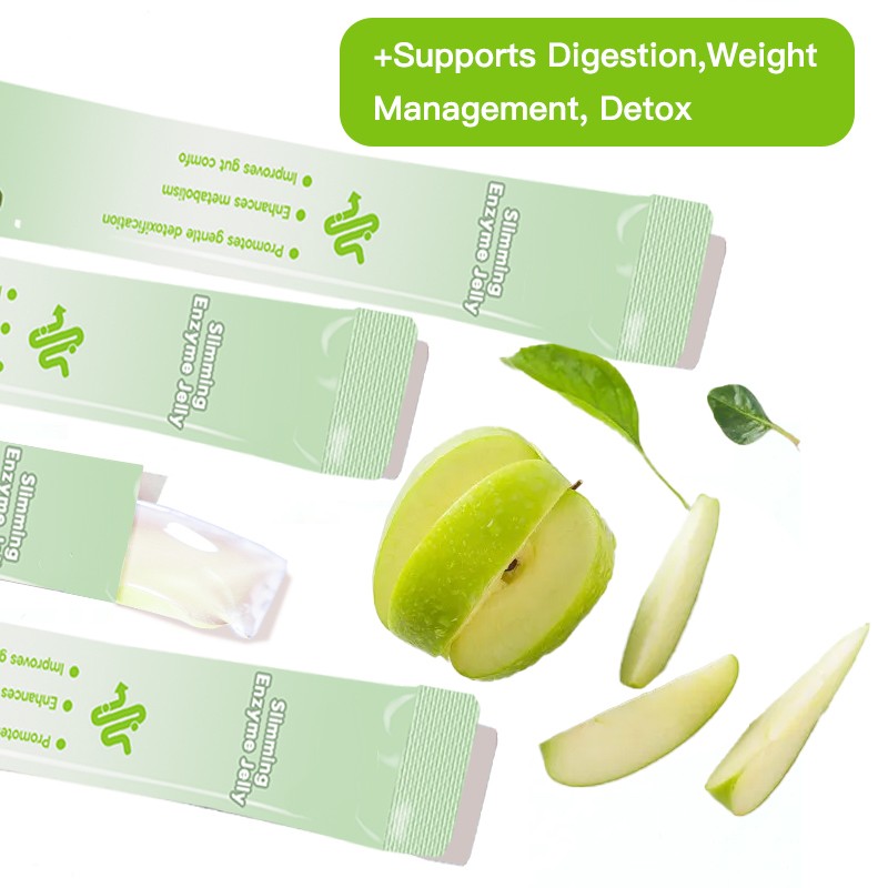 OEM Factory Wholesale Sugar Free  Suppress Appetite Detox Blueberries Slimming  Enzyme Fruit Supplement Jelly Sticks