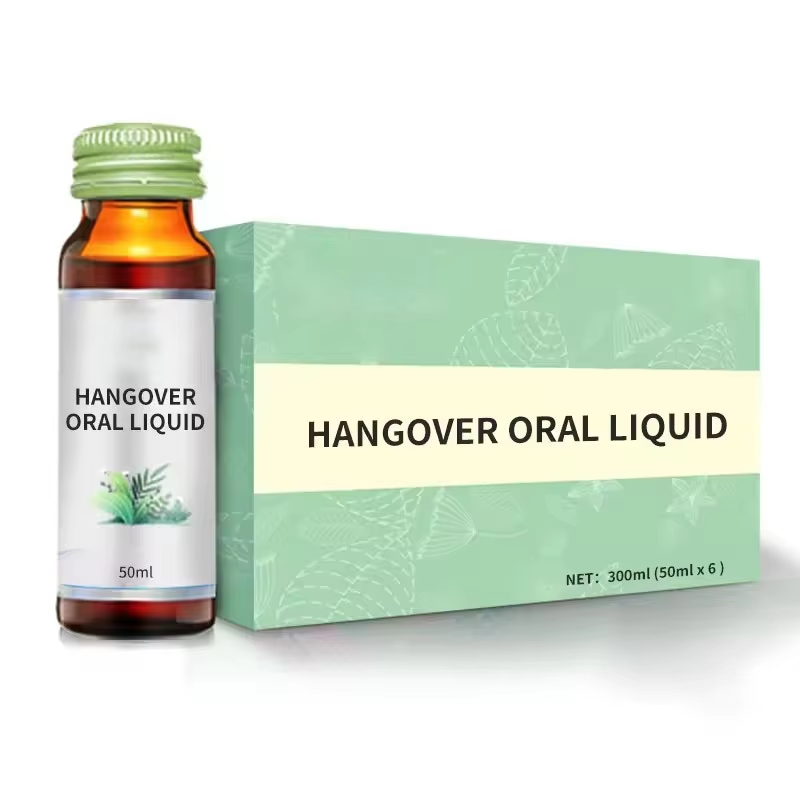 OEM/ODM Natural Hovenia Dulcis Hangover Oral Liquid Drink Milk Thistle Liver Detox Hangover Drink