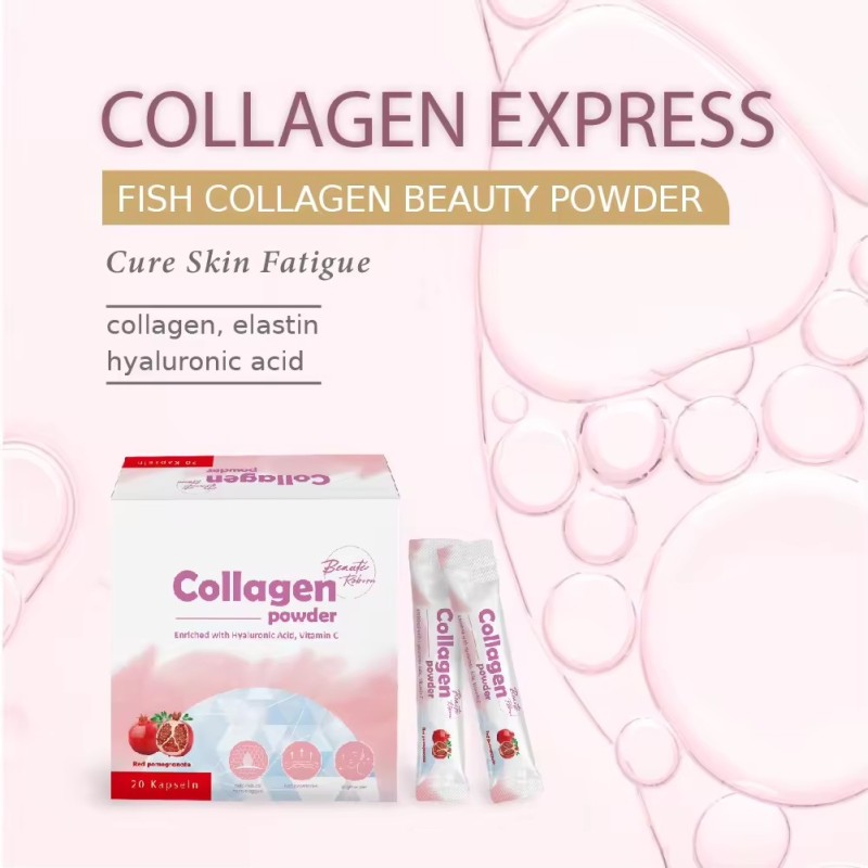 Whitening Anti Aging Beauty Hydrolyzed Collagen Peptides Supplement Vitamin C Fish Collagen Jelly