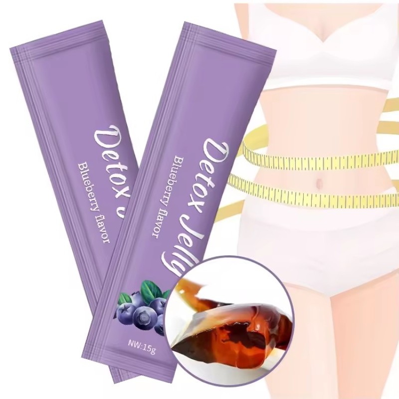 OEM ODM Brand Chia Seed Ingredients Natural Fruity Flavor Supplement Jelly Vitamin Enzyme Jelly Sticks