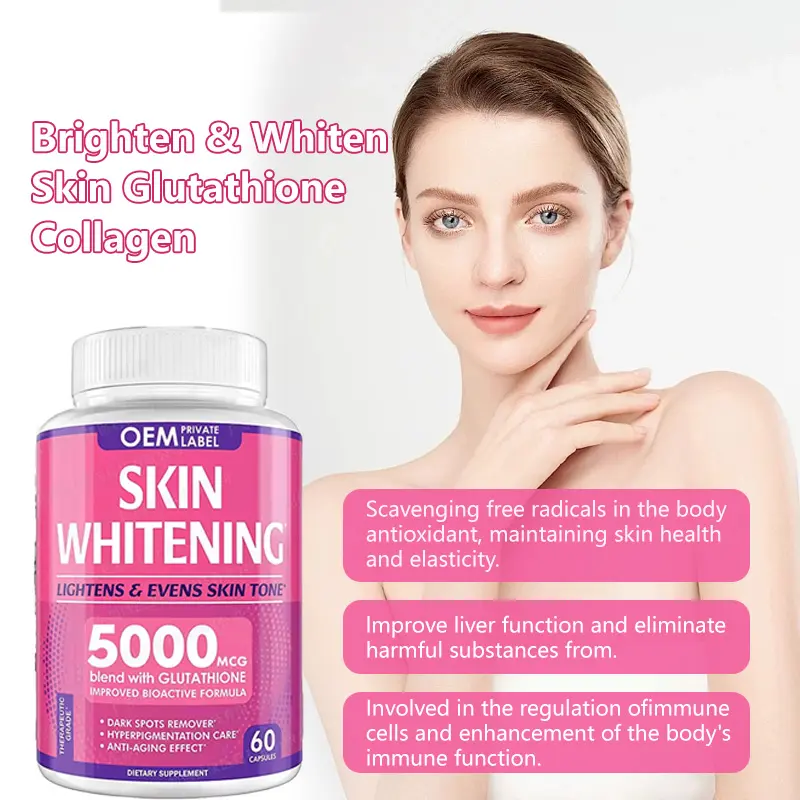 OEM Collagen Peptide Powder Supplements Multi Collagen Burn Capsules Skin Whitening Collagen Peptide Powder Capsule