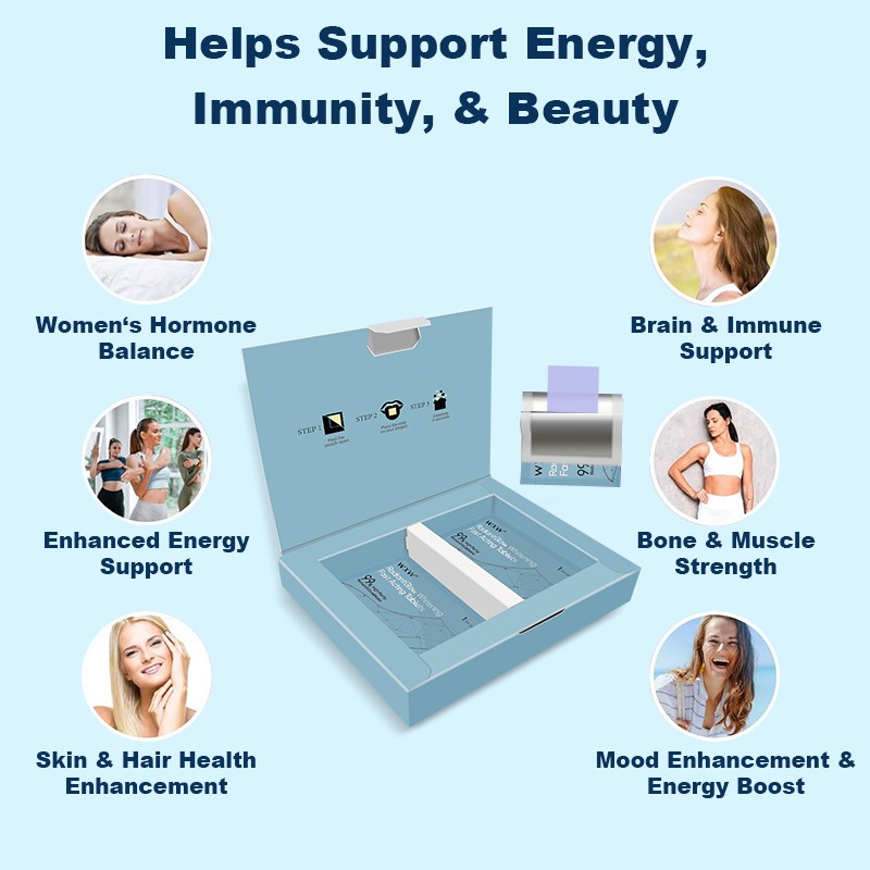 WXW  Private Whitening Strips  BrightPearl Whitening Oral Thin Film to Fast Acting Lighten the Skin