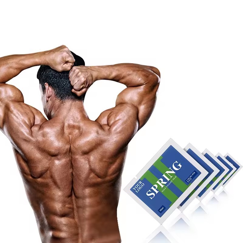 Private Label Male Supplement Ginseng Mint Slice for Men Maca Power Sliced Men Energy Mint Film