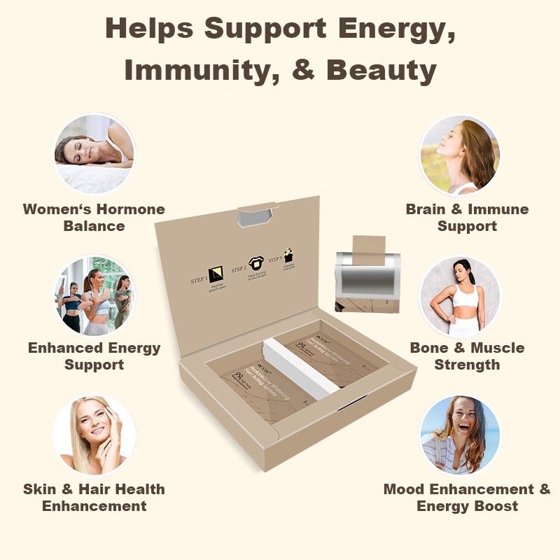 Nutritional Supplement WXW  Private Whitening Strips  BrightPearl Whitening Oral Thin Film to Fast Acting Lighten the Skin