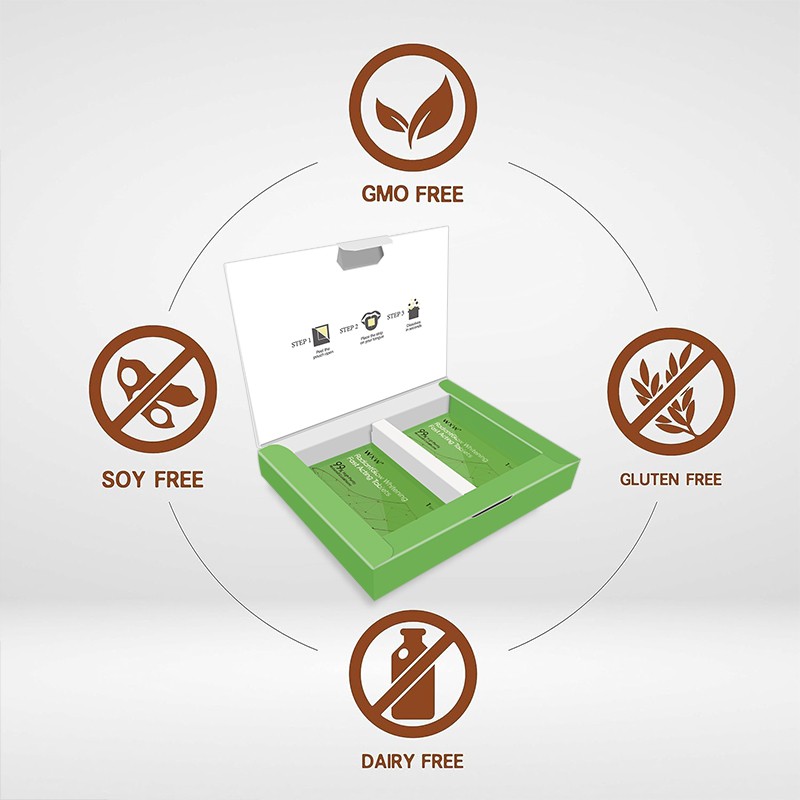 Wholesale Glutathioner Collagen Strips to Brighten Skin Tone and Effectively Reduce Black Spots Glutathione Whitening Capsules