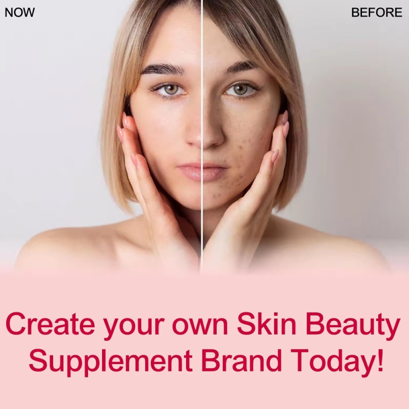 Whitening Anti Aging Beauty Hydrolyzed Collagen Peptides Supplement Vitamin C Fish Collagen Jelly