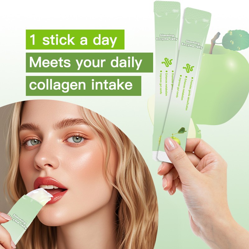 OEM Factory Wholesale Sugar Free  Suppress Appetite Detox Blueberries Slimming  Enzyme Fruit Supplement Jelly Sticks