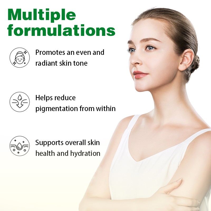 OEM/ODM Natural Skin Whitening Collagen Tripeptide Strips Delay Age Hami Melon Collagen Strips for Women