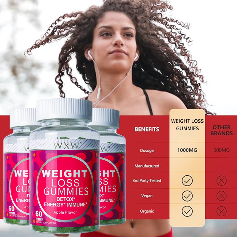 Private Label Slimming Gummies ACV Keto Gummies With Blood Orange Extract