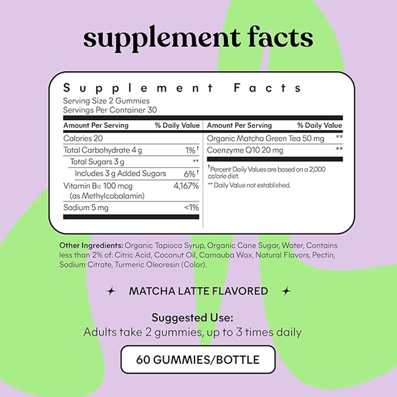 Weight Loss Products Orgainc Matcha Powder Green Tea Slimming Support Matcha Gummies for Fat Burner